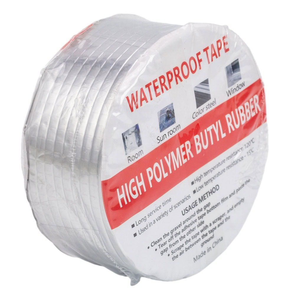 Bandă adeziv durabilă din aluminiu rezistentă la apă - 5cm x 5m - CraftUp