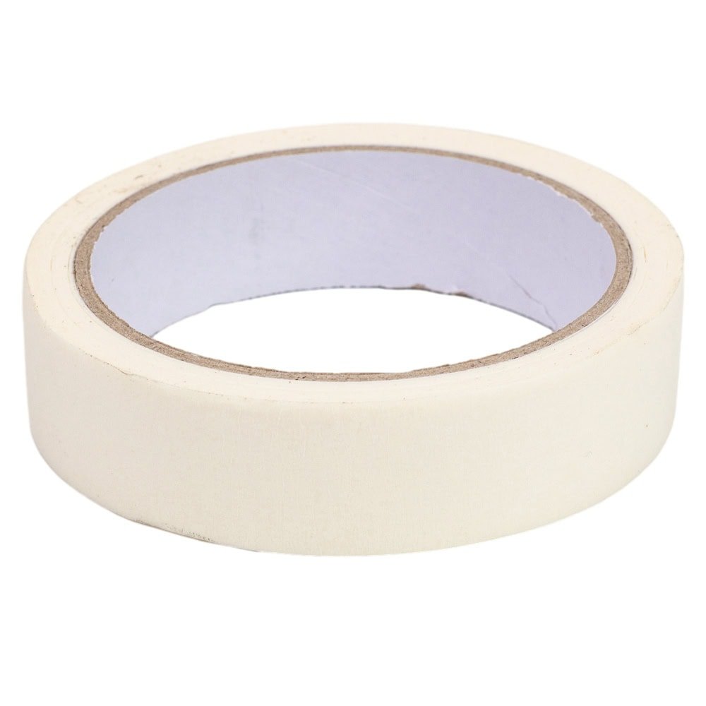 Bandă adezivă mascare - Alb - 2.4cm x 20m - CraftUp
