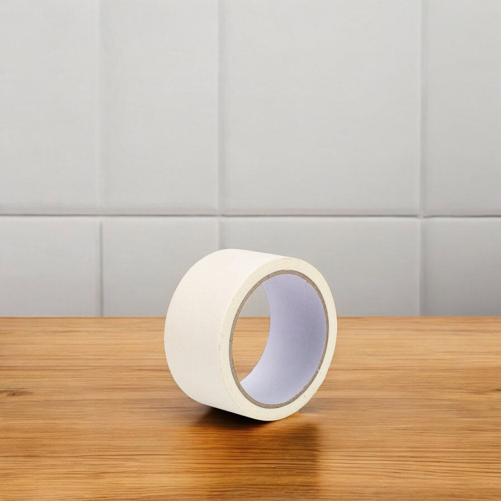 Bandă adezivă mascare - Alb - 4.8cm x 20m - CraftUp
