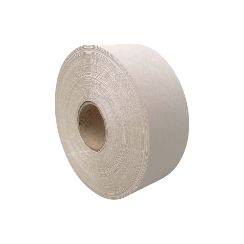 Bandă adezivă umectibilă din hârtie - alb - 60mm x 200m - CraftUp