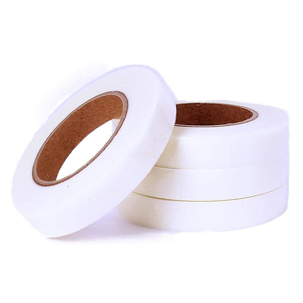 Bandă floristică - Alb (set 12 role) 1.2cm x 27m - CraftUp