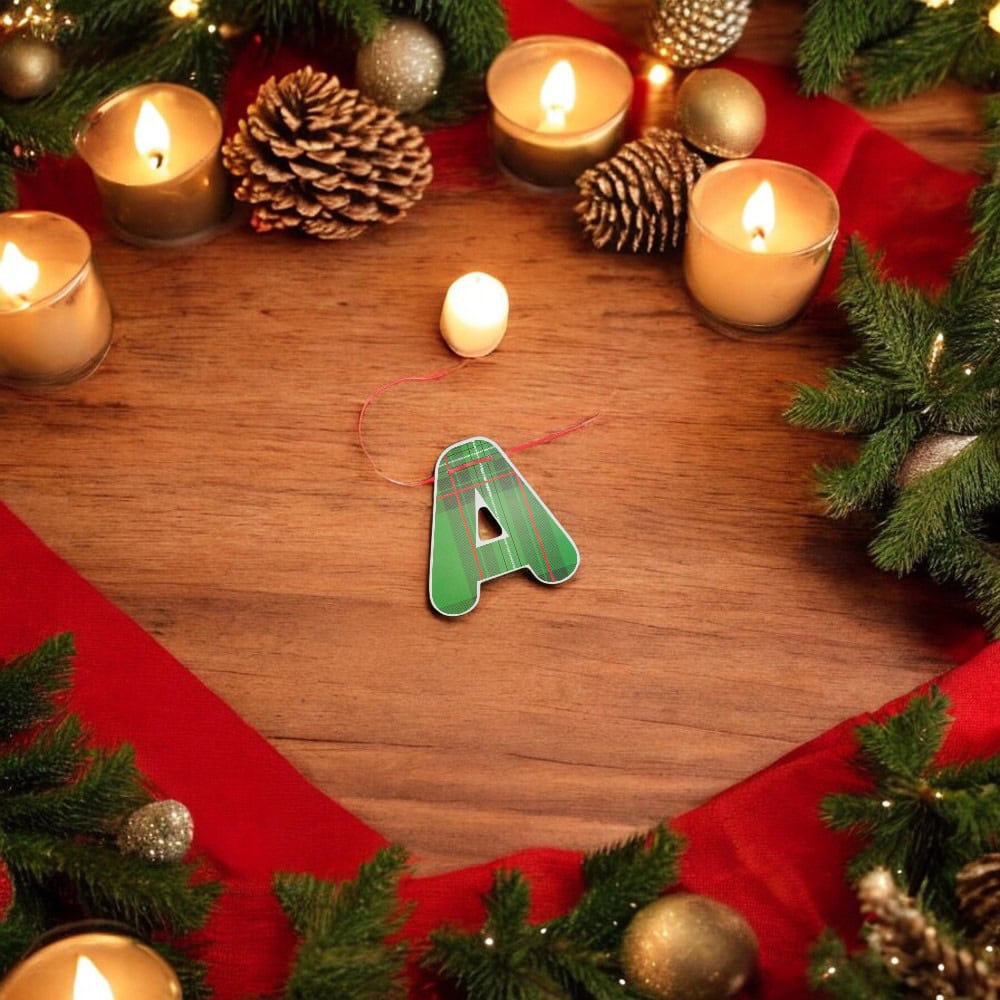 Banner Crăciun cu mesaj Merry Christmas - model 2 roșu și verde - CraftUp