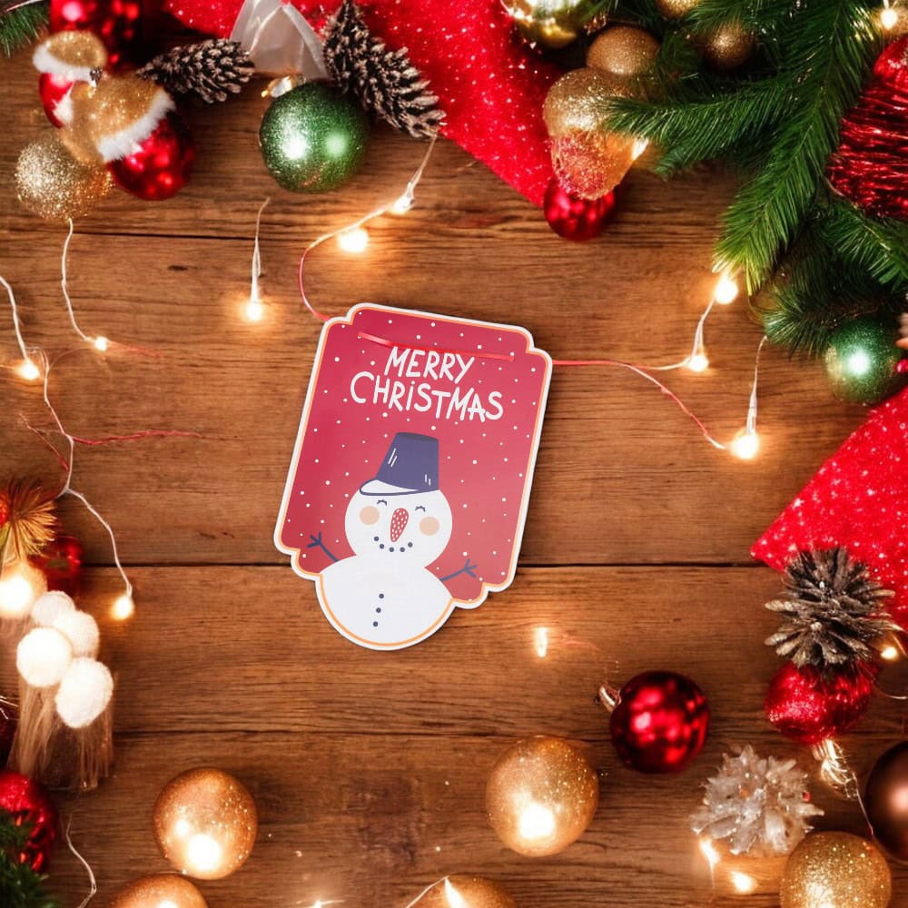 Banner cu personaje de Crăciun - model 4 multicolor - CraftUp