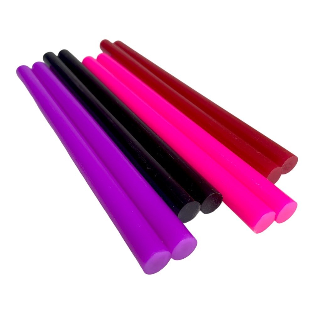 Batoane silicon colorate pentru pistol lipit (1kg) 11mm x 180mm - CraftUp
