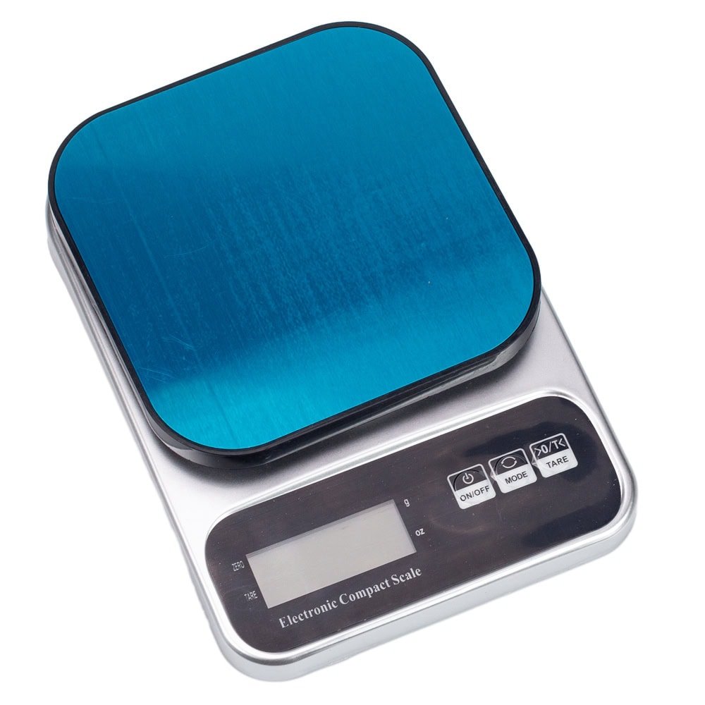 Cântar digital de bucătărie 10kg - argintiu - CraftUp