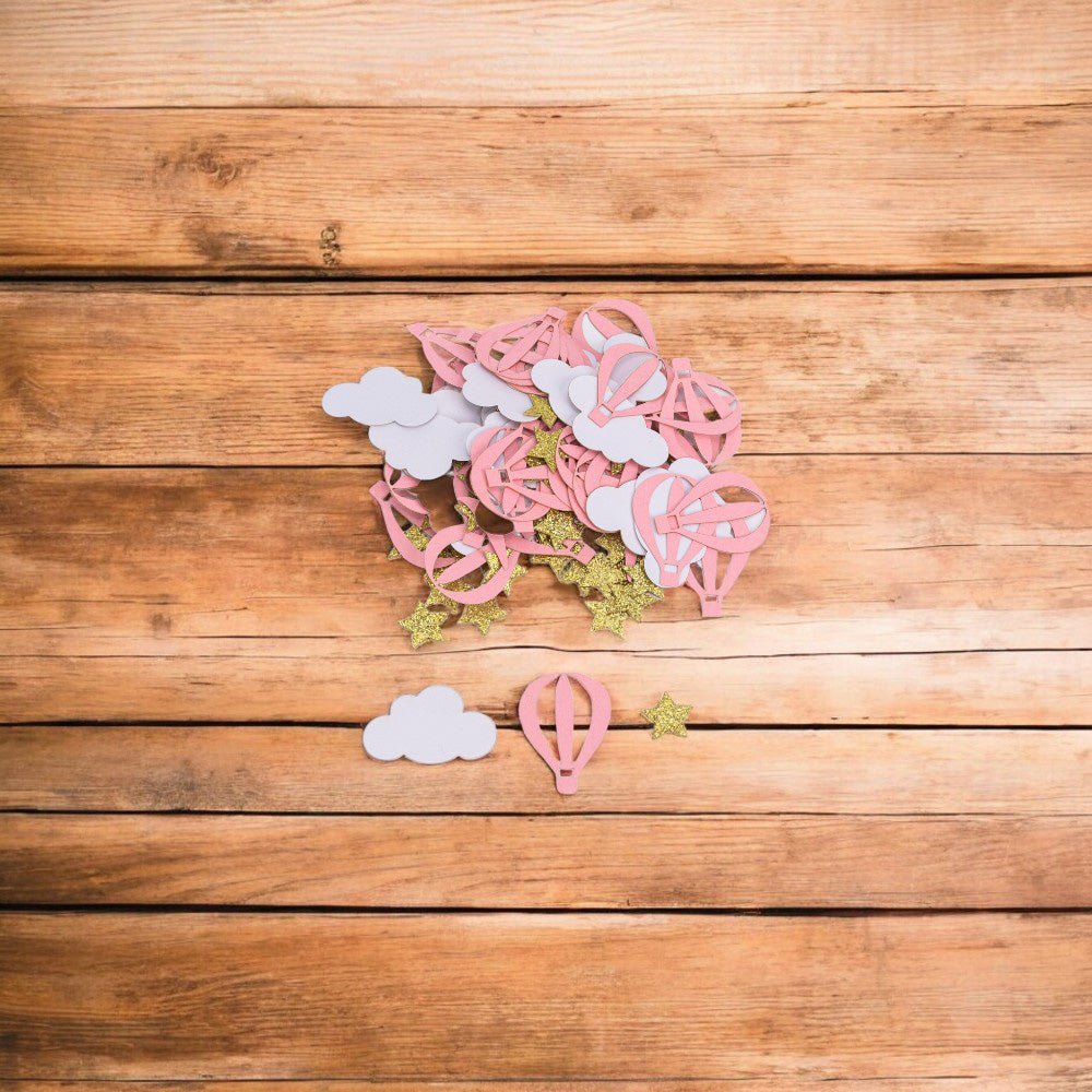 Confetti stele si nori (set 100 buc) - CraftUp