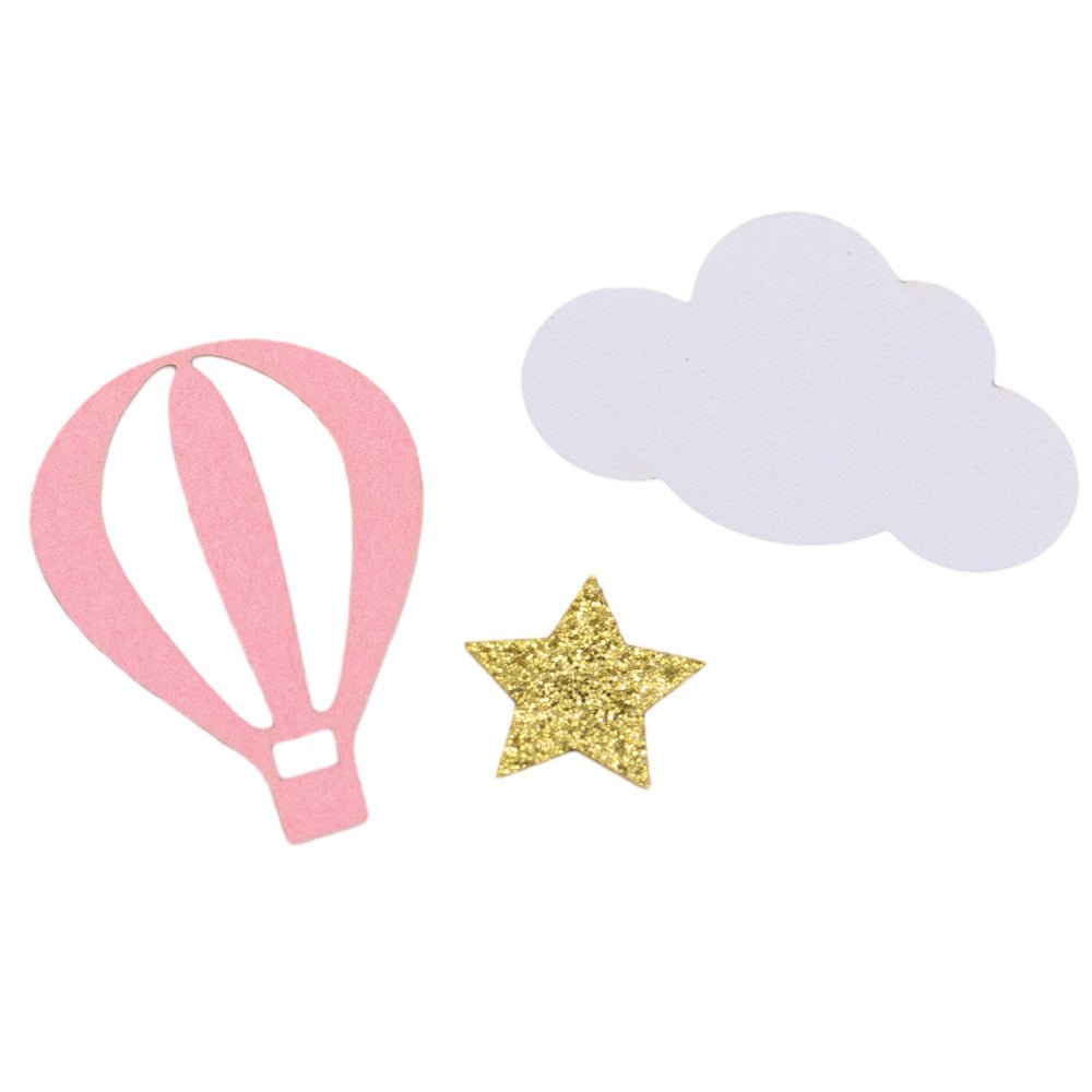 Confetti stele si nori (set 100 buc) - CraftUp