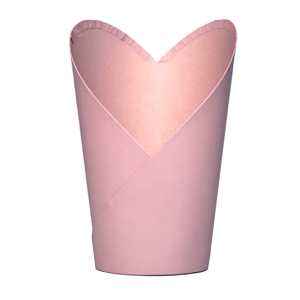 Coșuleț în formă de inimă - roz - CraftUp