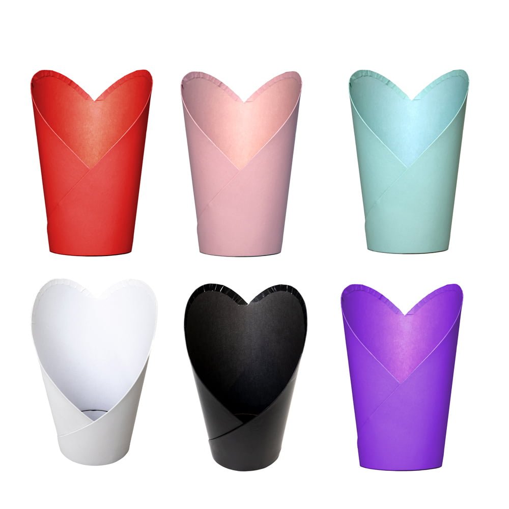 Coșuleț în formă de inimă - roz - CraftUp