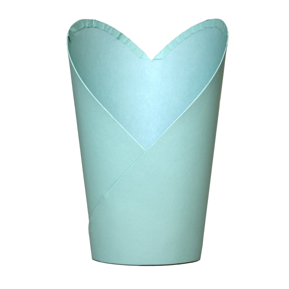 Coșuleț în formă de inimă - turcoaz - CraftUp