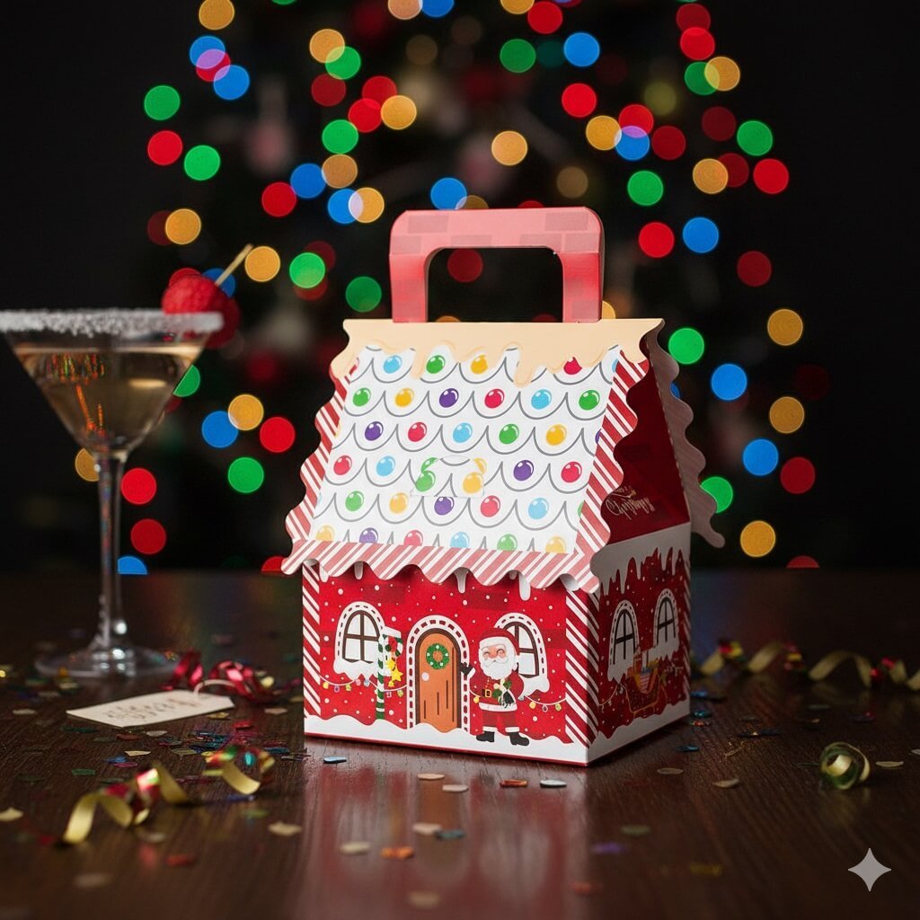 Cutie căsuță turtă dulce (set 50 buc) - CraftUp