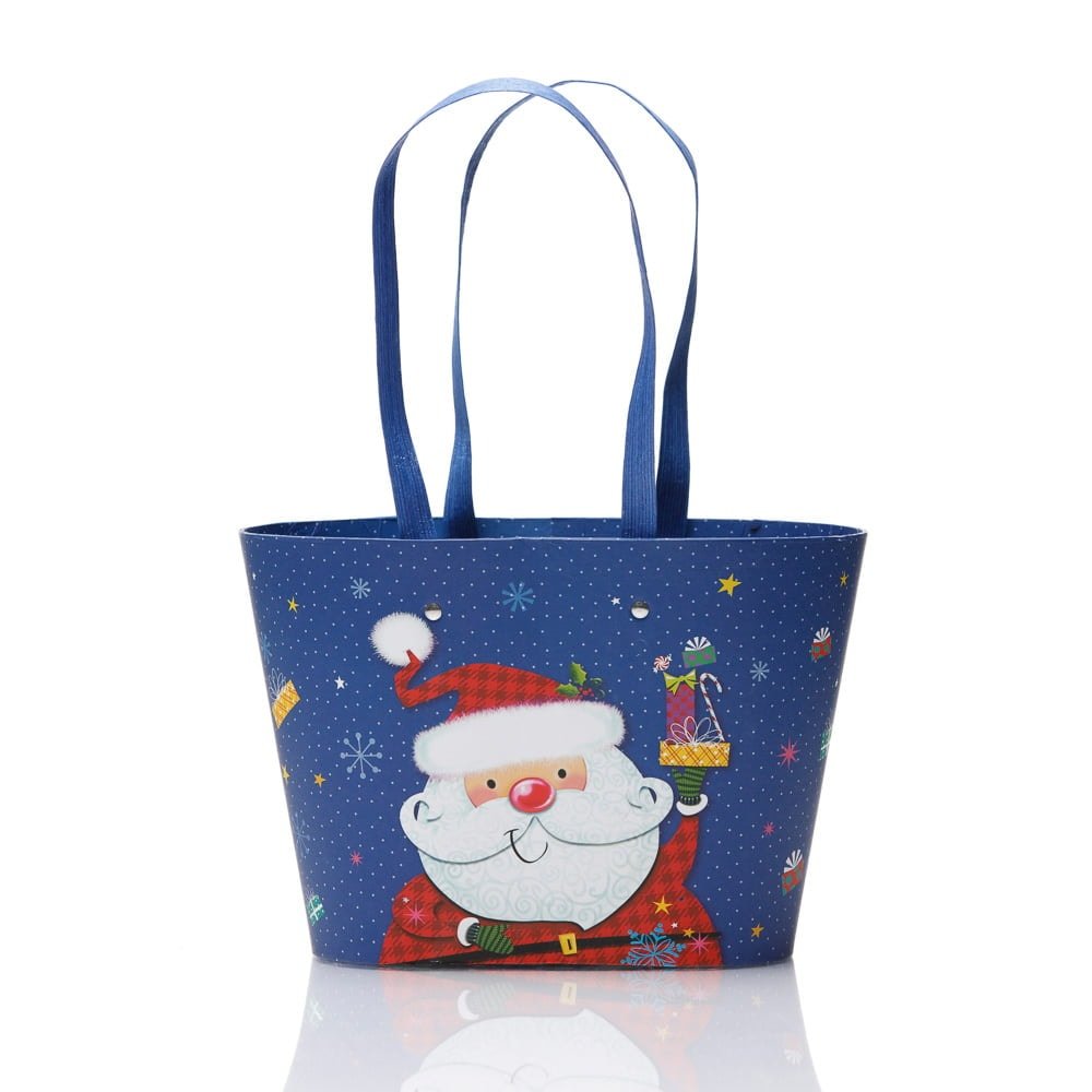 Cutie Crăciun cu mâner - model Moșul a sosit - CraftUp