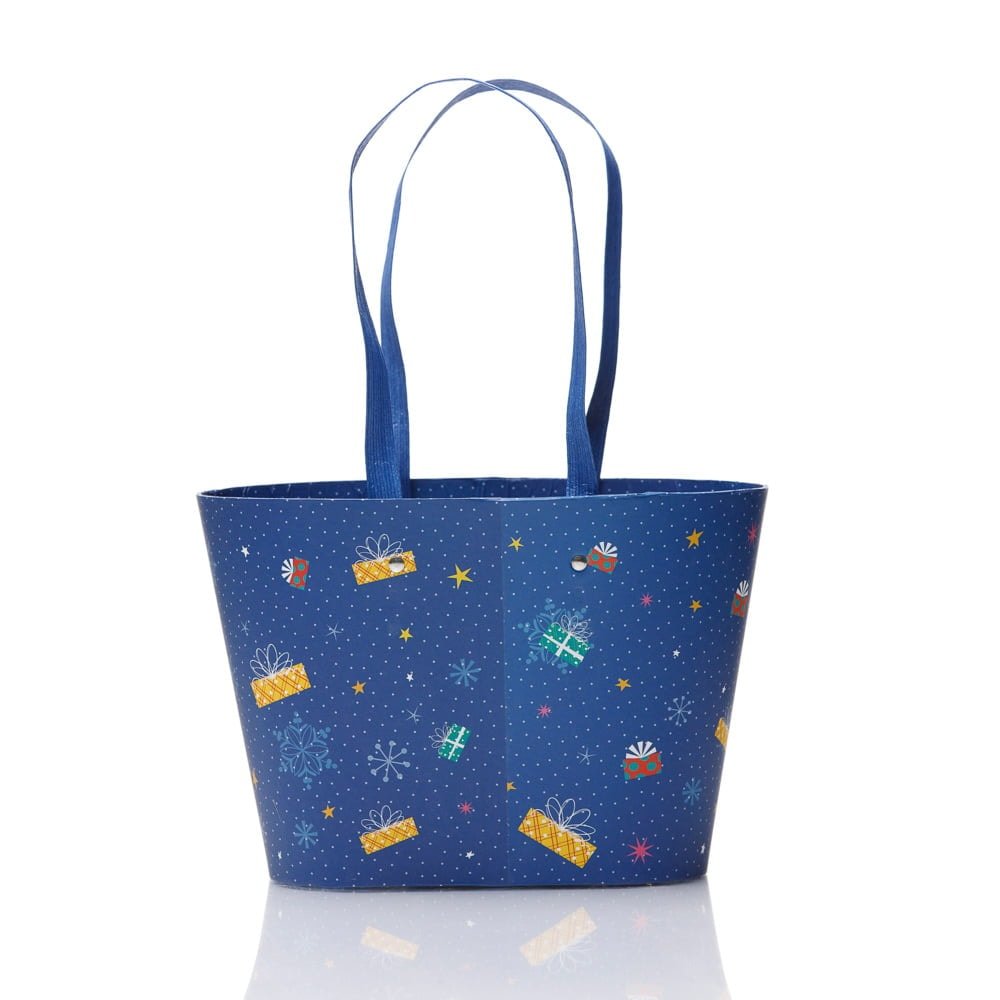 Cutie Crăciun cu mâner - model Moșul a sosit - CraftUp