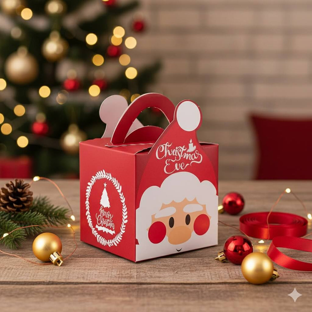 Cutie Crăciun Moș Crăciun jucăuș (set 50 buc) - CraftUp