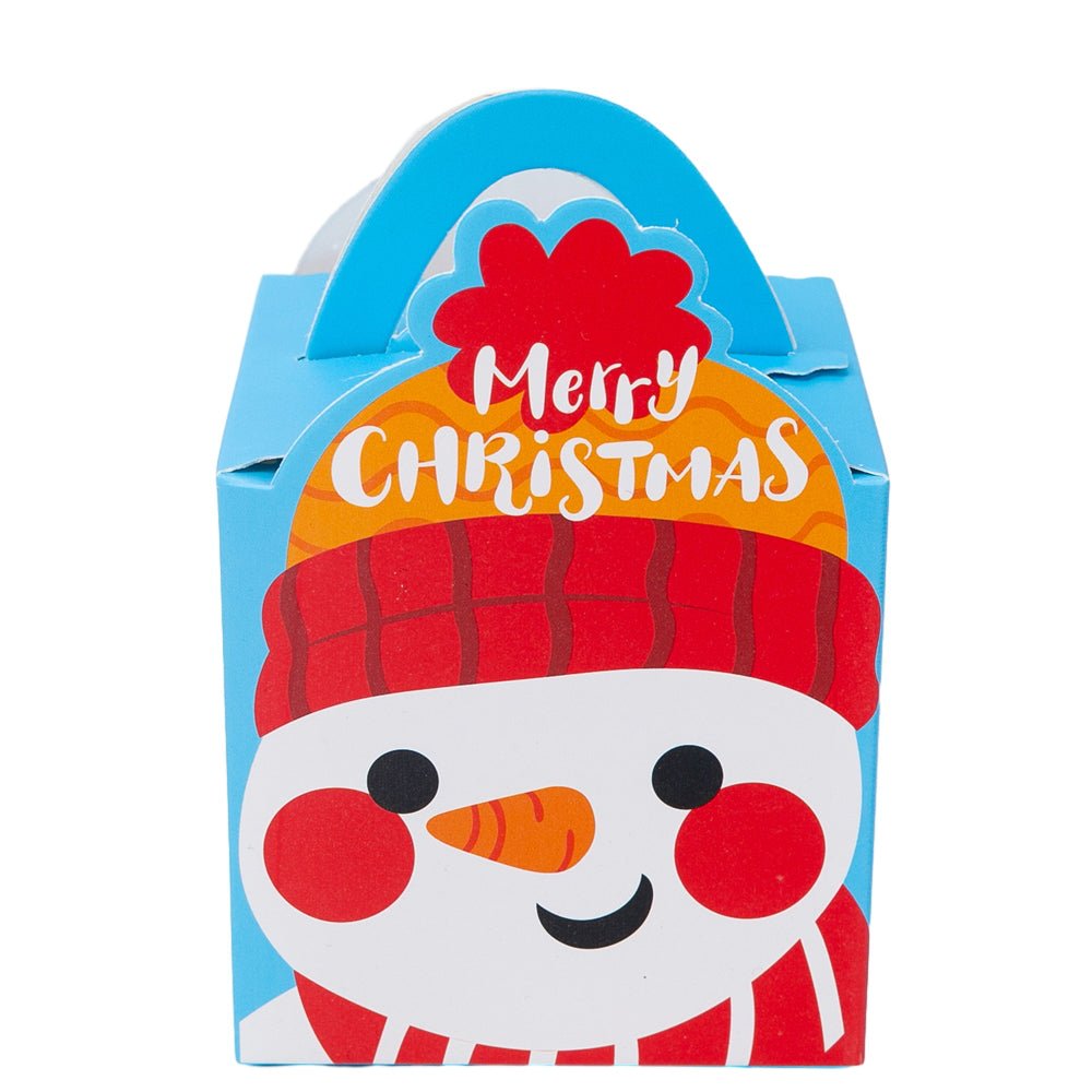 Cutie Crăciun Om de zăpadă zâmbitor (set 50 buc) - CraftUp