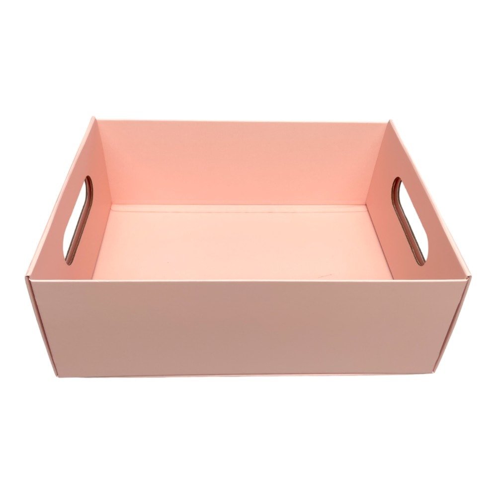 Cutie ladă cu mânere - roz - CraftUp