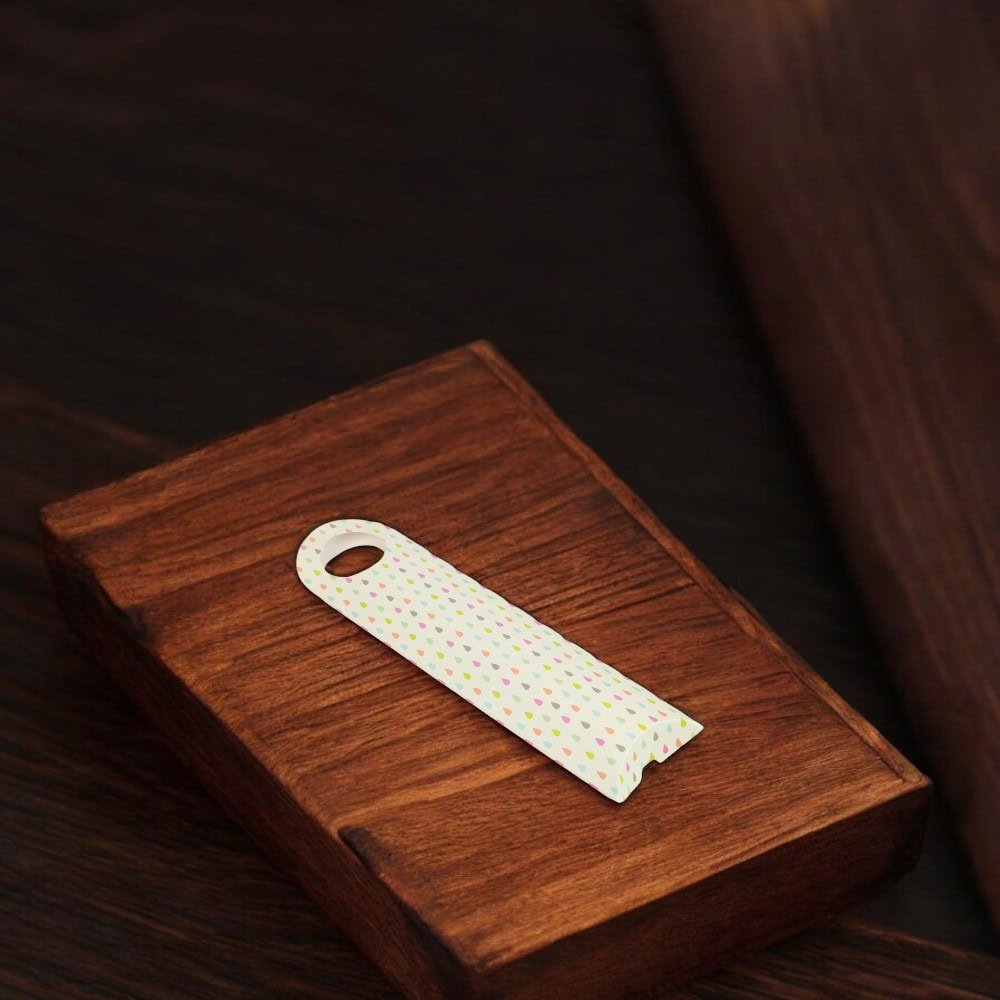 Cutie lungă model pernă cu agățătoare rotundă - multicolor (set 50 buc) - CraftUp