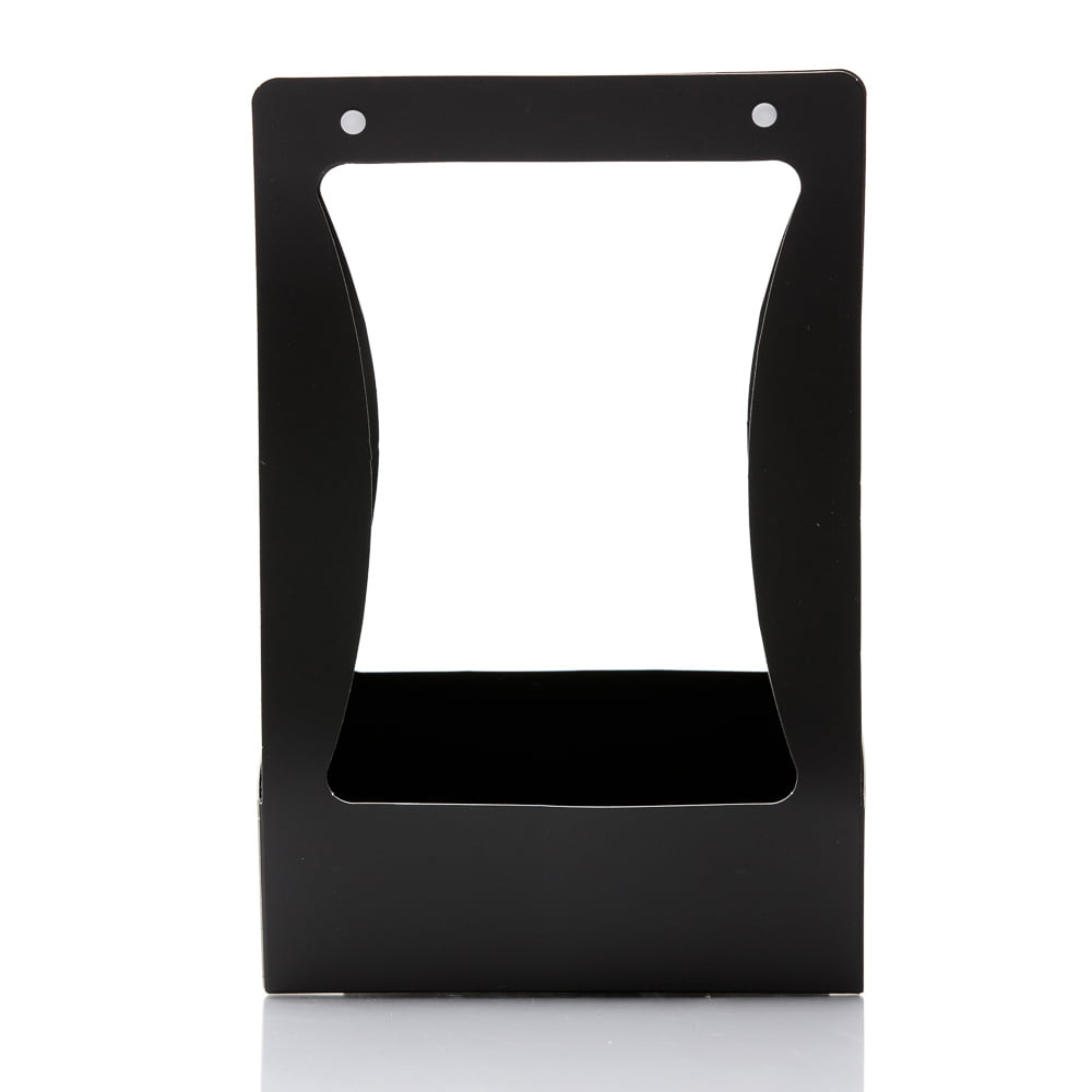 Cutii cu mâner tip fereastră - negru (set 10 buc) - CraftUp