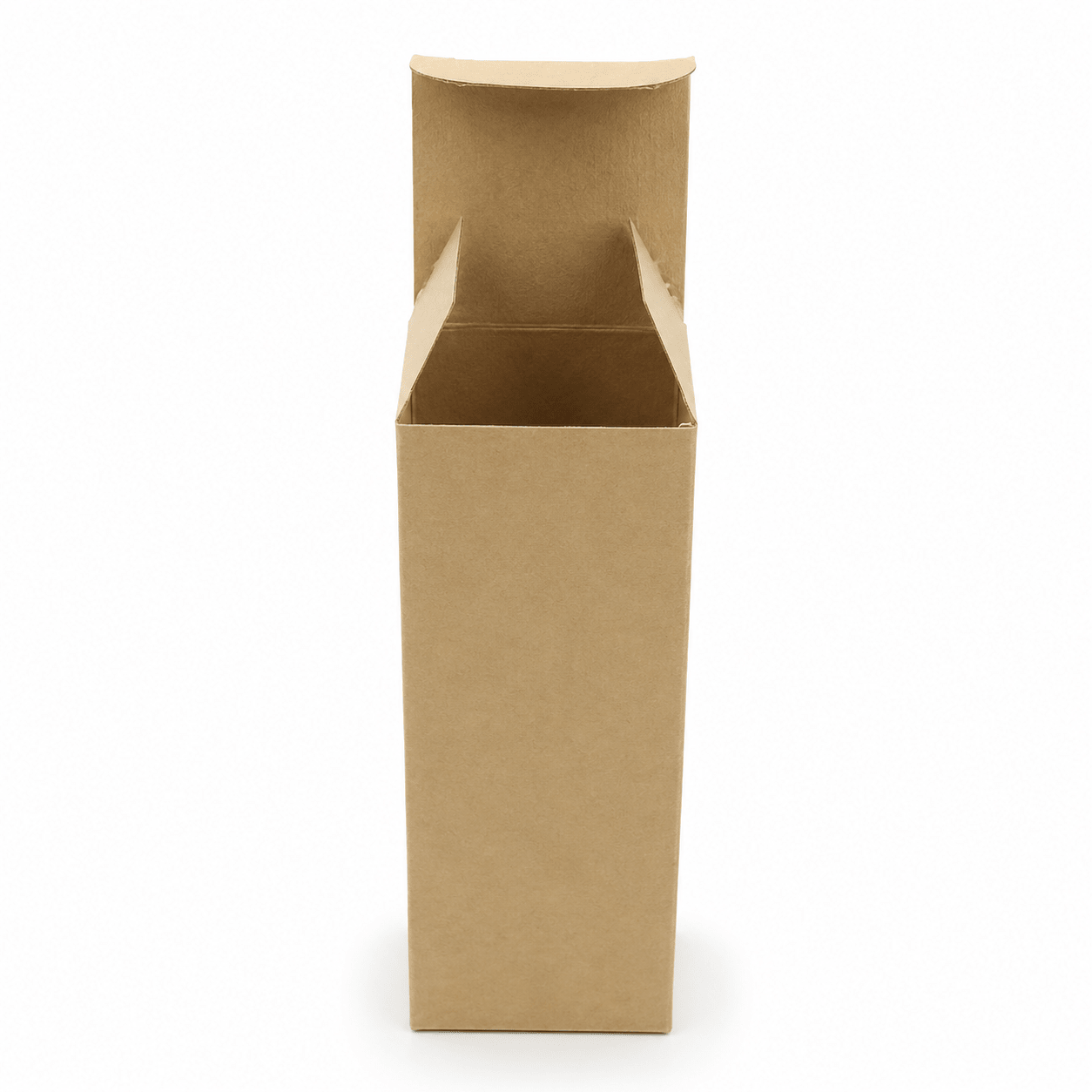 Cutii înalte cu clapetă - kraft (set 50 buc) - CraftUp