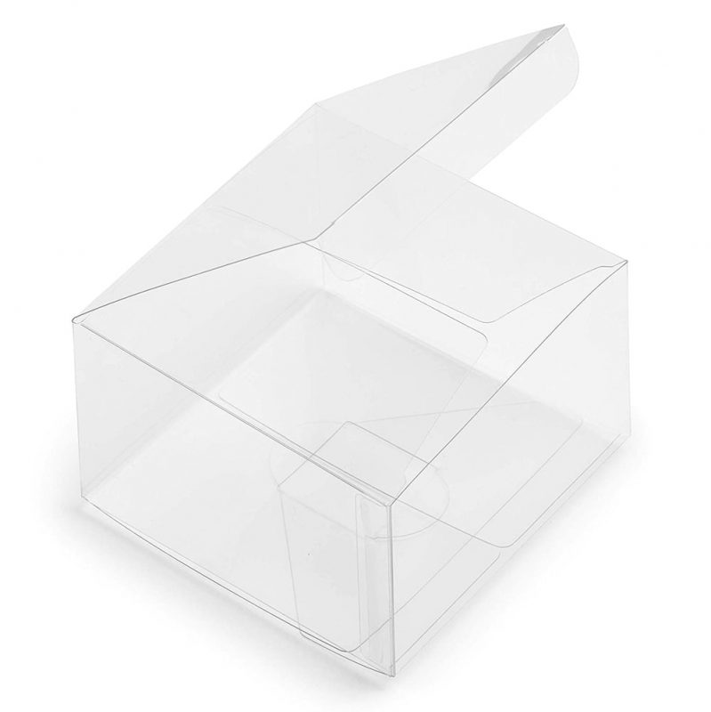 Cutii plastic - Transparente (set 50 buc) - CraftUp