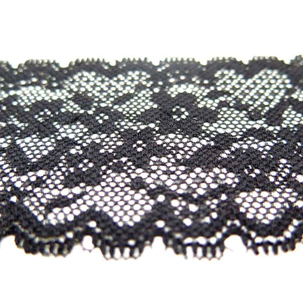 Dantelă elastică model 6607, 5cm (rolă 25yarzi ~ 22m) - CraftUp