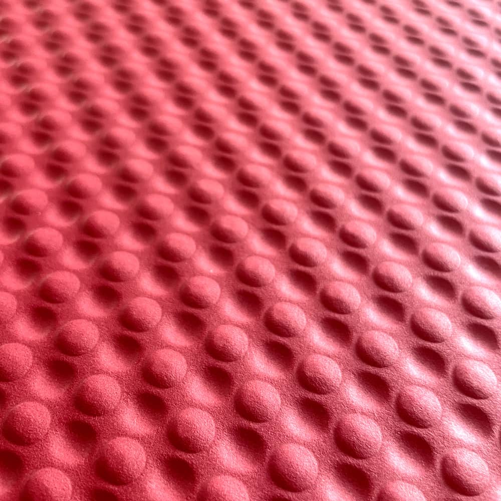 Foi de ambalat decorative gofrate model sfere - roșu (set 10 foi) 50x50cm - CraftUp