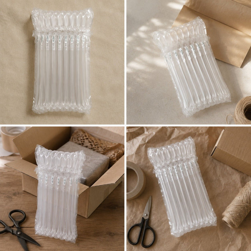 Folie cu pernițe de aer pentru ambalat - transparent (set 50 buc) - CraftUp