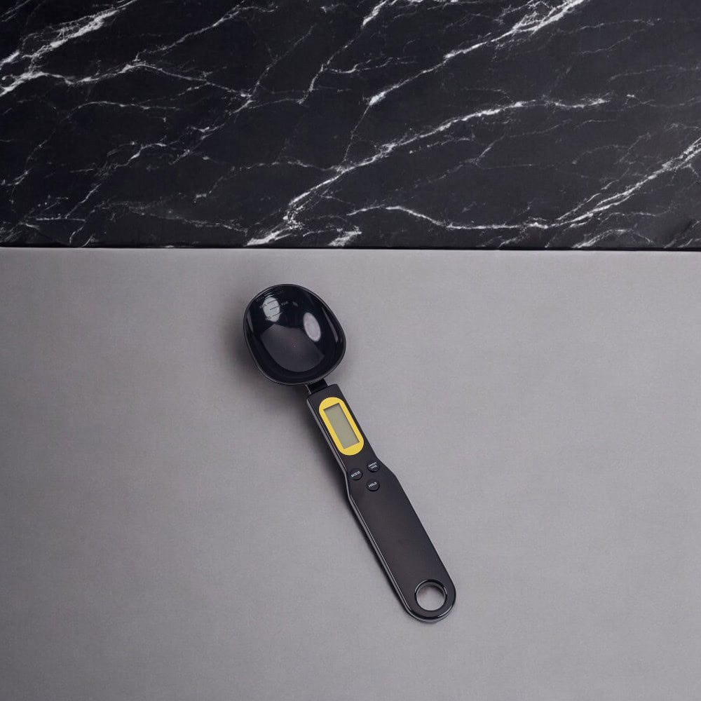 Lingură cu cântar și display digital 500g - negru - CraftUp