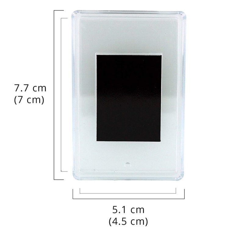 Magnet frigider dreptunghiular mare (blank) 5,1x7,7cm - CraftUp
