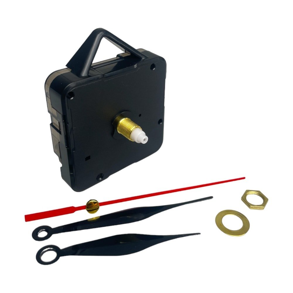 Mecanism ceas Rhainer silențios ax 16mm cu agățătoare - CraftUp