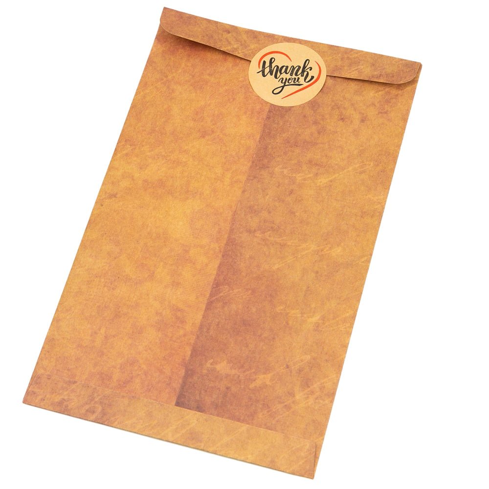 Plic kraft vintage cu sigiliu - (set 20 buc) - CraftUp