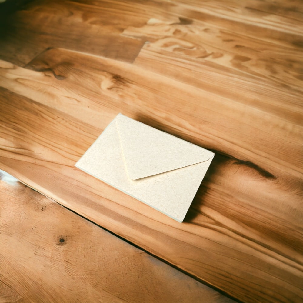 Plicuri colorate hârtie - alb (set 20 buc) 16.5x11cm - CraftUp