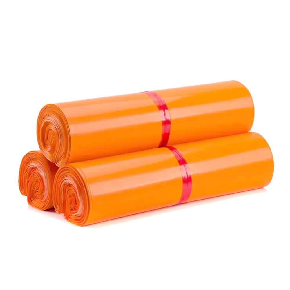 Plicuri curierat portocalii (set 100 buc) - CraftUp