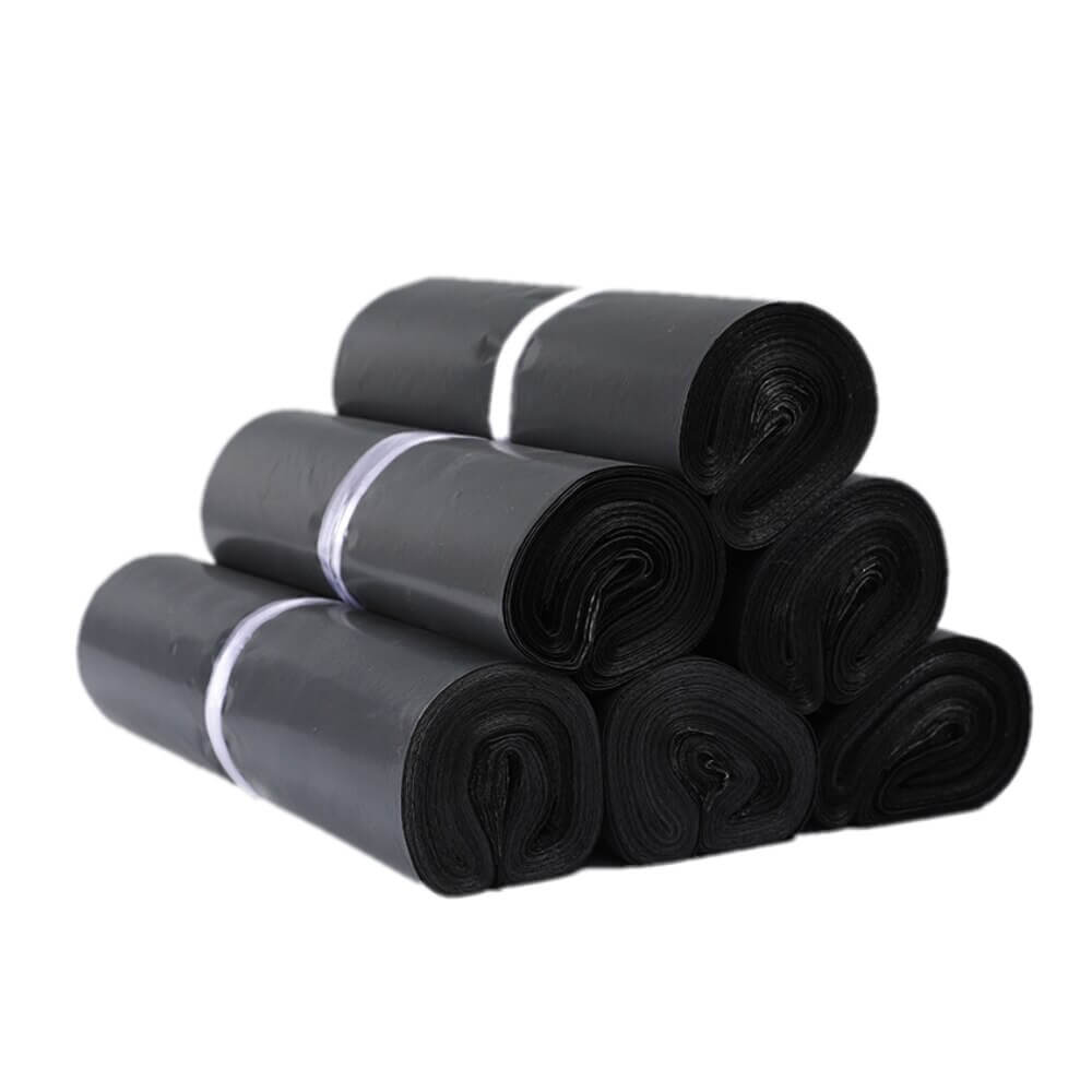 Plicuri curierat subțiri negre (set 100 buc) - CraftUp