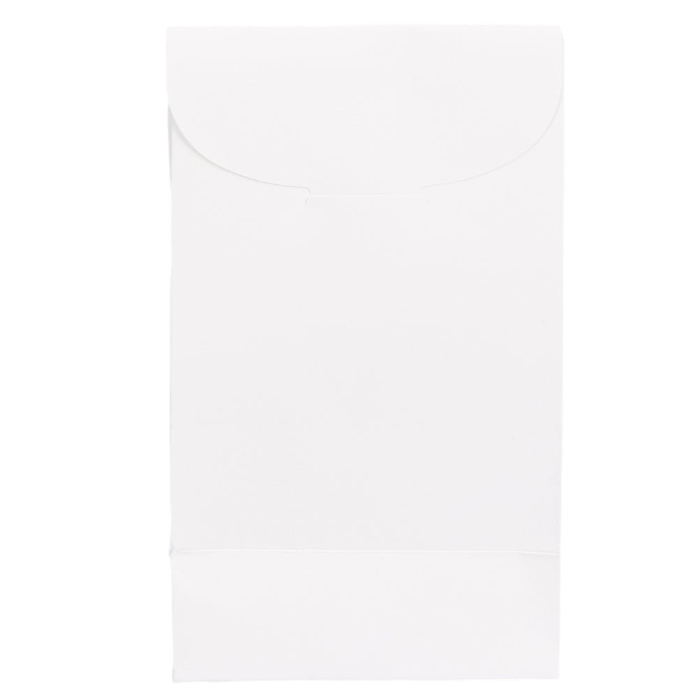 Pungă stand up cu închidere – alb (set 20 buc) 20x12x8cm - CraftUp