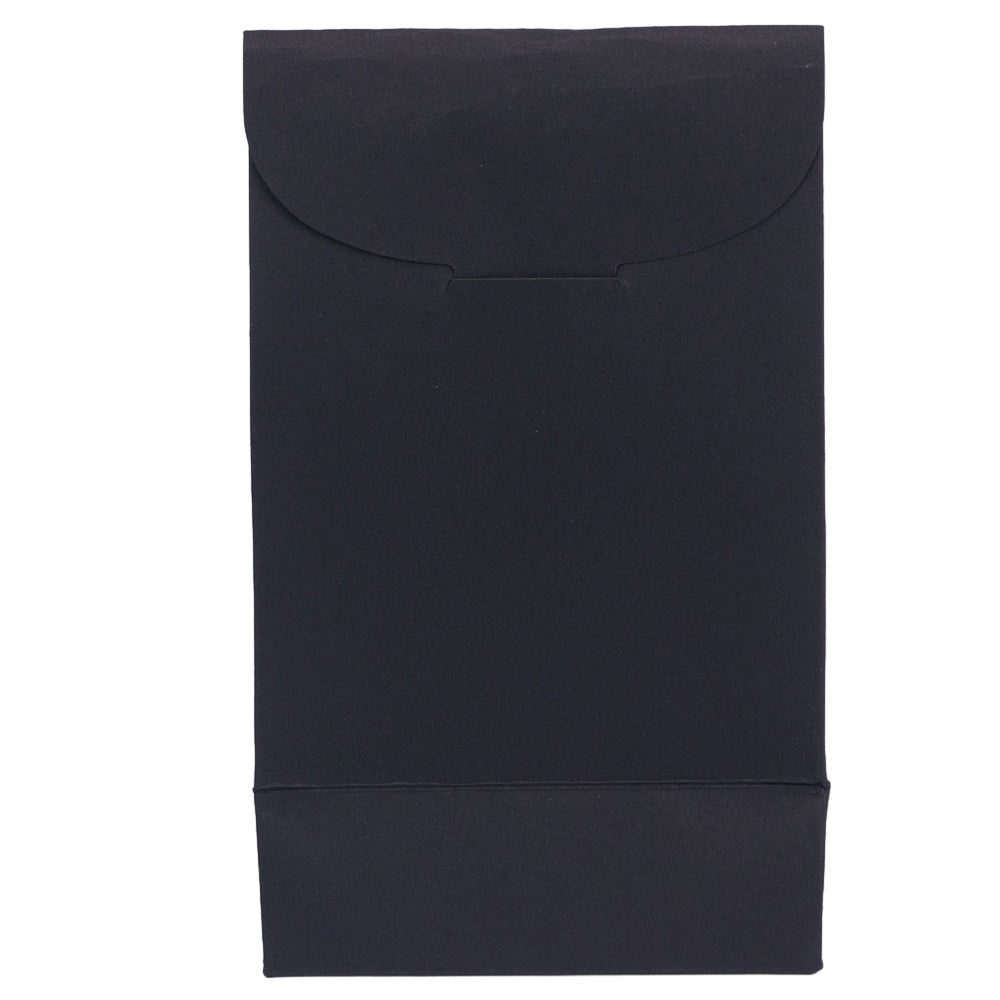 Pungă stand up cu închidere – negru (set 20 buc) 20x12x8cm - CraftUp