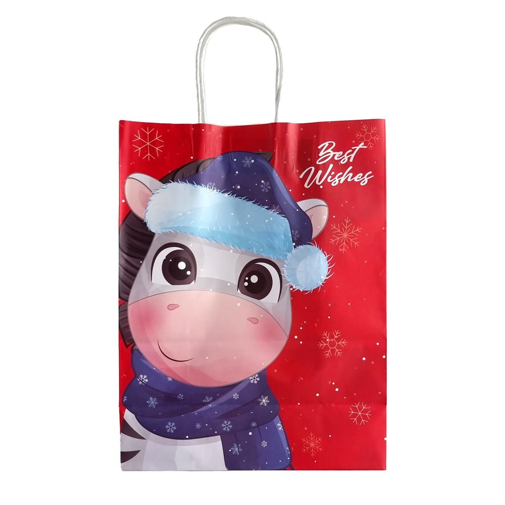 Pungi cadou vestitorii Crăciunului mix 4 modele (set 12 buc) - CraftUp