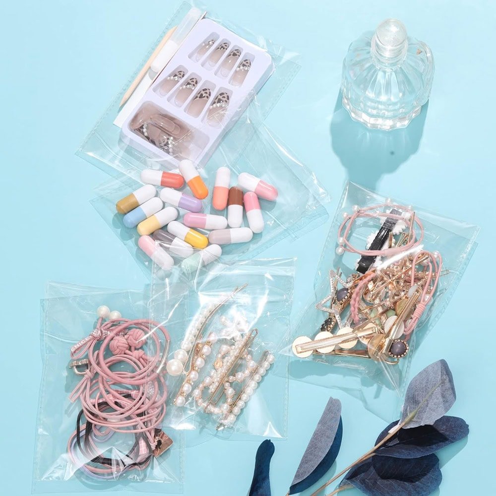 Pungi cu clapetă adezivă - lungimi între 2 și 40cm (set 1000 buc) - CraftUp