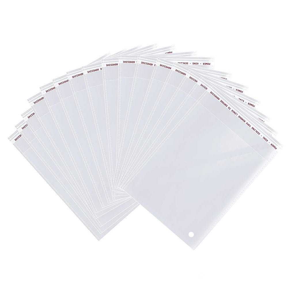 Pungi cu clapetă adezivă - lungimi între 45 și 100cm (set 100 buc) - CraftUp