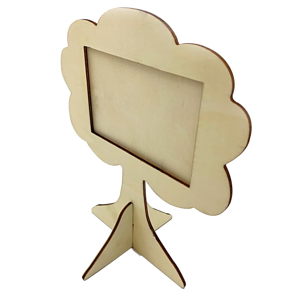 Ramă foto lemn - copăcel - CraftUp