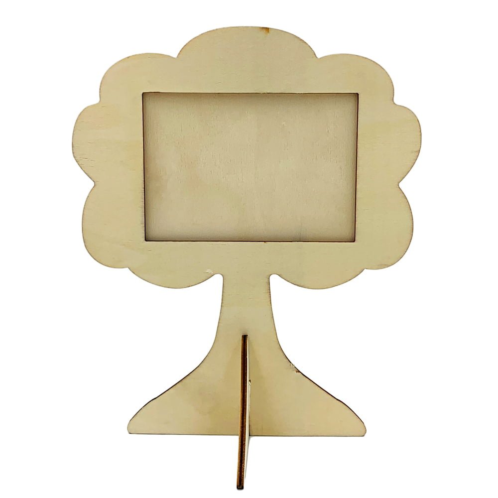 Ramă foto lemn - copăcel - CraftUp