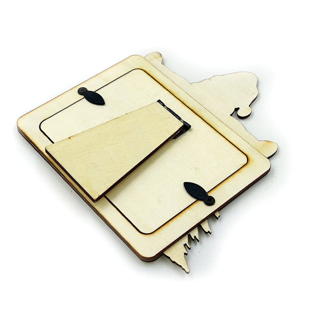 Ramă foto lemn - Crăciun - CraftUp