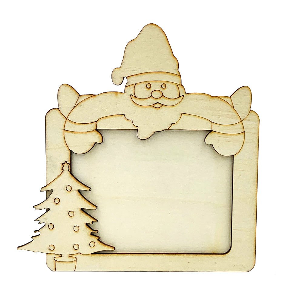 Ramă foto lemn - Crăciun - CraftUp