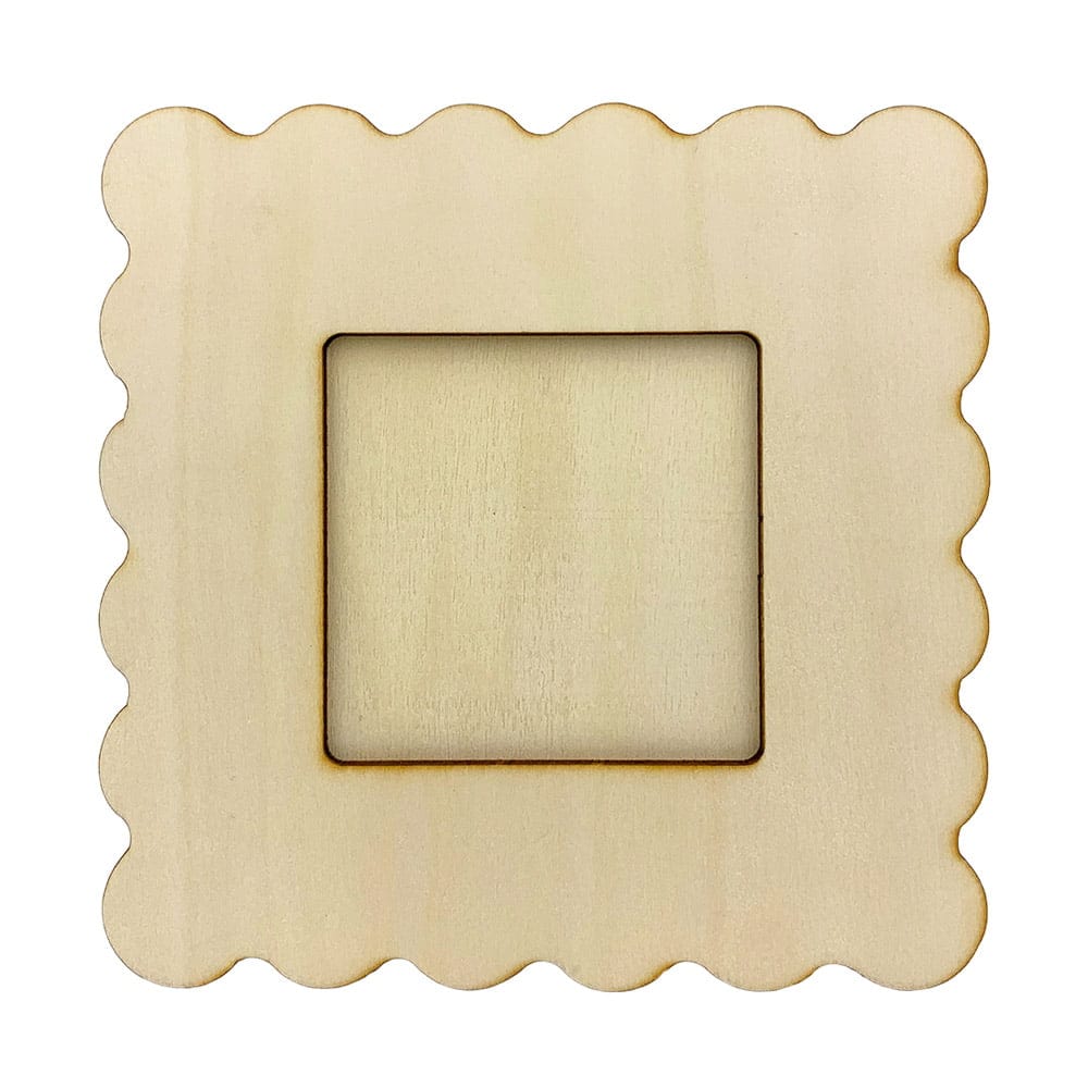 Ramă foto lemn - ondulată - CraftUp