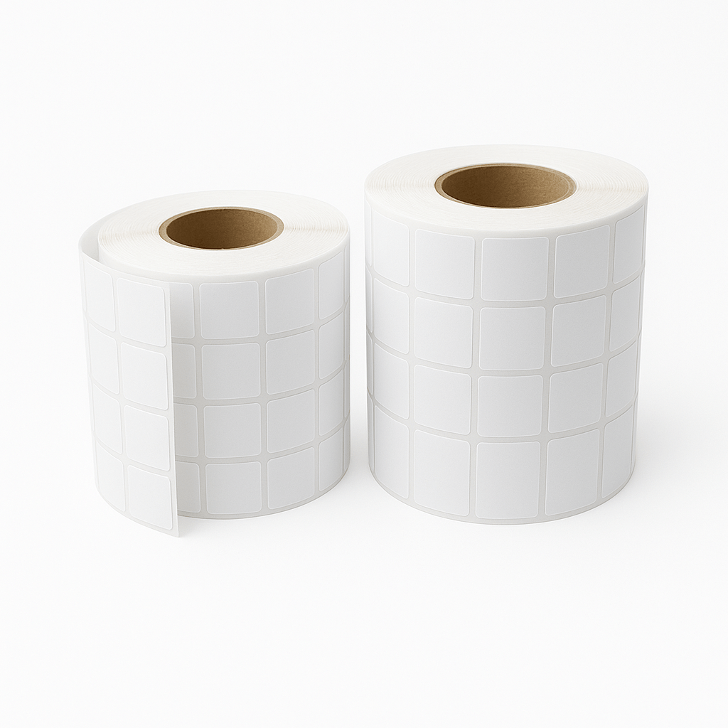 Rolă cu etichete dreptunghiulare autoadezive (10000 buc/rola) - CraftUp