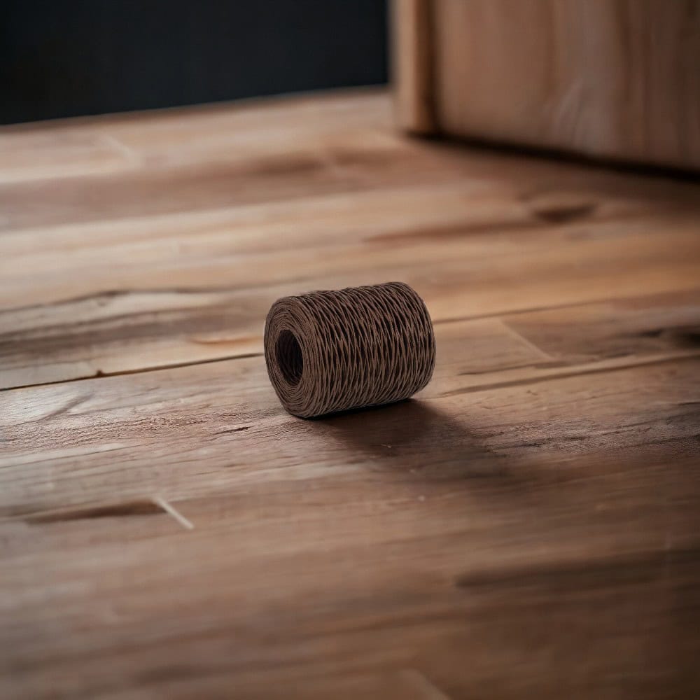 Rolă sfoară hartie 200m - Maro - CraftUp