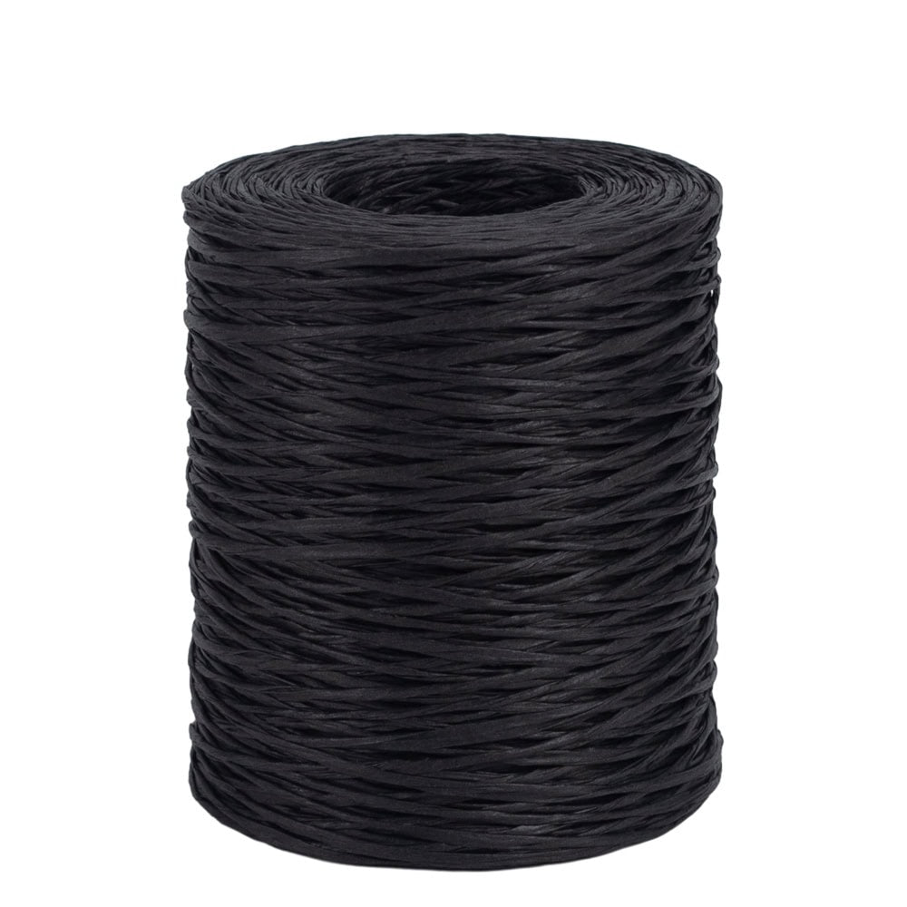 Rolă sfoară hartie 200m - Negru - CraftUp