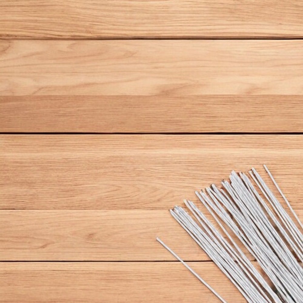 Sârmă floristică - Alb (set 40 buc) - 0.8mm x 45cm - CraftUp