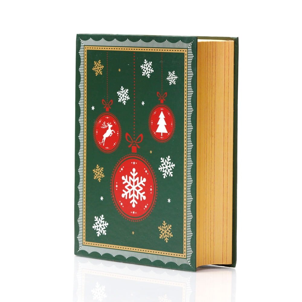 Set 3 cutii carte de Crăciun – model globuri - CraftUp