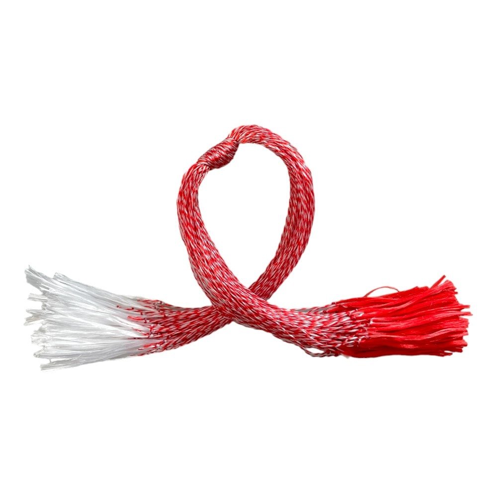 Șnur mărtișor subțire 38cm (set 100 buc) - CraftUp